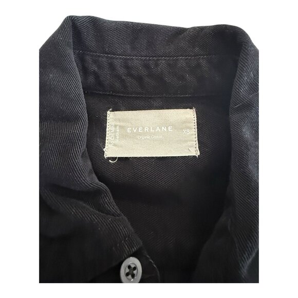 Everlane Mens The Utility Shirt Jacket in Buttersoft~Size XS~Black Casual~L10 06 - Picture 9 of 11